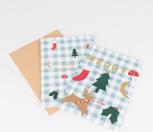 Kartka świąteczna Merry Christmas – Meri Meri