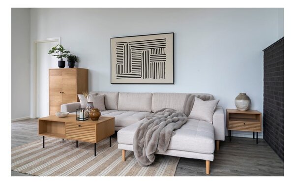 Poduszka dekoracyjna ze sztucznego futra 45x45 cm Galena – House Nordic