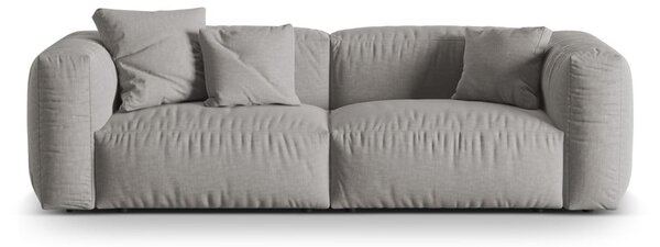 Jasnoszara sofa modułowa 240 cm Martina – Micadoni Home