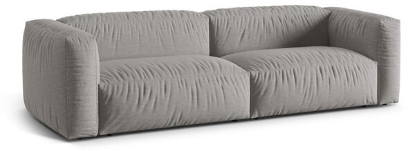 Jasnoszara sofa modułowa 240 cm Martina – Micadoni Home
