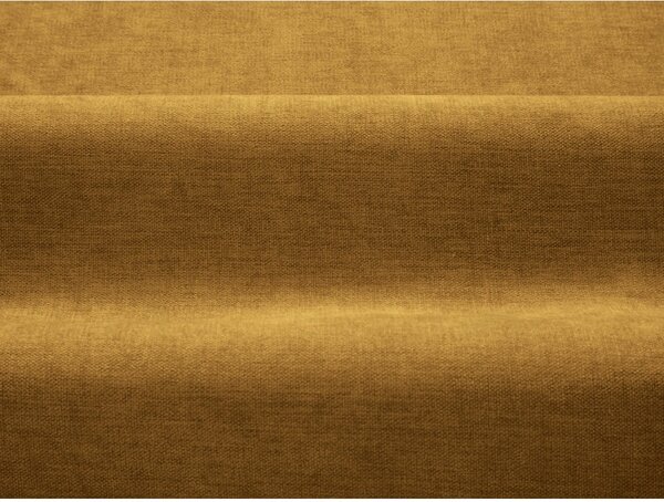 Musztardowe tapicerowane łóżko dwuosobowe ze schowkiem ze stelażem 140x200 cm Jason – Windsor & Co Sofas