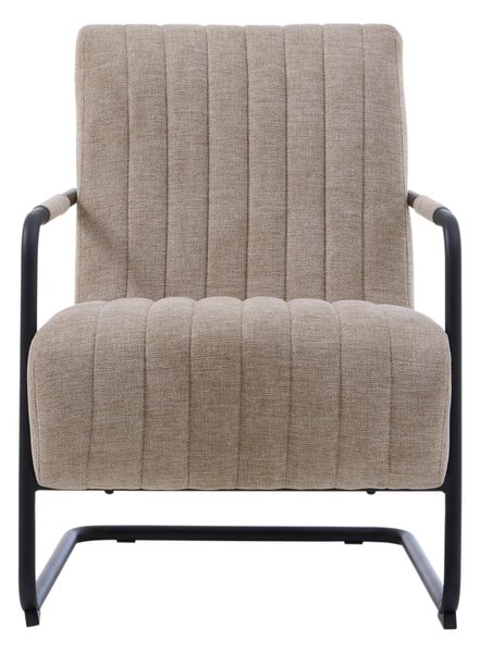 Beżowy fotel Trout – Unique Furniture