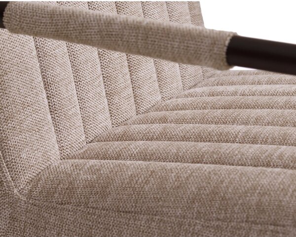 Beżowy fotel Trout – Unique Furniture