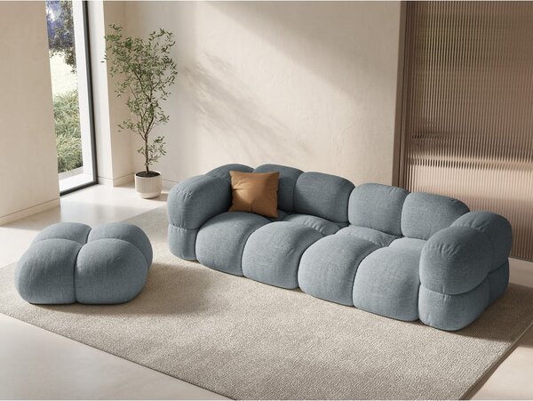 Jasnoniebieska sofa 250 cm Loretto – Cosmopolitan Design
