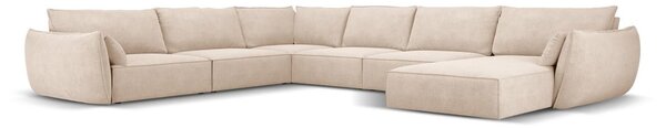 Beżowy narożnik (lewostronny) Vanda – Mazzini Sofas