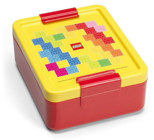 Pojemnik śniadaniowy dla dzieci z butelką Brick – LEGO®
