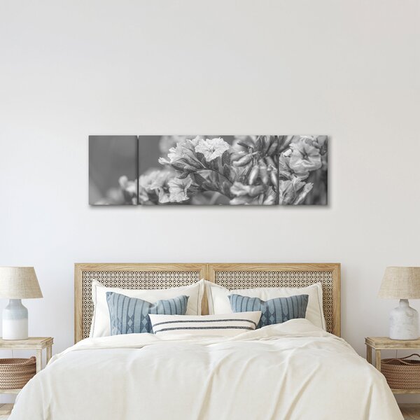 Obraz - Suszone kwiaty (170x50 cm)