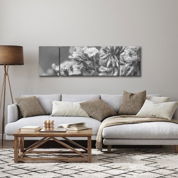 Obraz - Suszone kwiaty (170x50 cm)