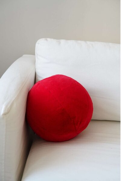 Poduszka dekoracyjna z mikropluszu ø 25 cm Top – Mioli Decor