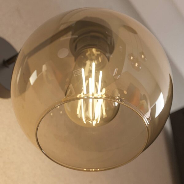 Kinkiet Cubus TK Lighting, możliwość ściemniania, przezroczysty / transparentny, salon / jadalnia, szkło, nowoczesny