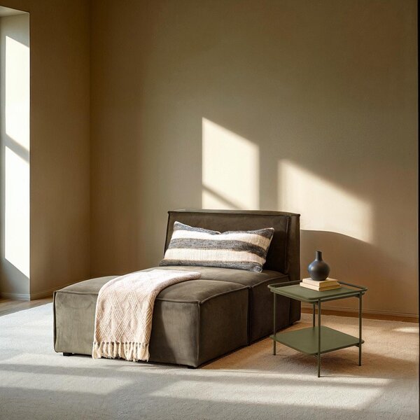 Metalowy stolik 45x45 cm Yuba – Unique Furniture