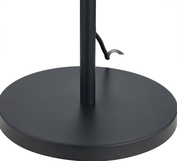 Lampa tarasowa Lucande Jaimy, czarna, aluminium, 150 cm Jaimy, czarny, tworzywo sztuczne, nowoczesny