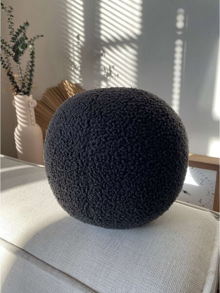 Poduszka dekoracyjna z materiału bouclé ø 25 cm Top – Mioli Decor