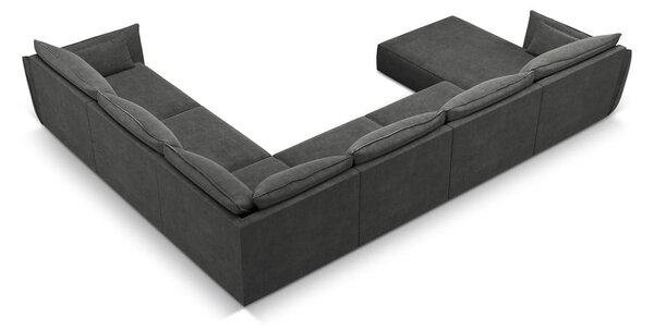 Szary narożnik (prawostronny) Vanda – Mazzini Sofas