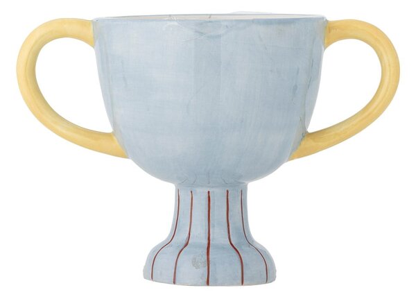 Ceramiczna ręcznie malowana osłonka na doniczkę Trophy – Bloomingville Mini
