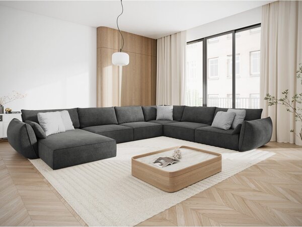 Szary narożnik (prawostronny) Vanda – Mazzini Sofas