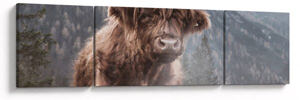 Obraz - Krowa góralska (170x50 cm)