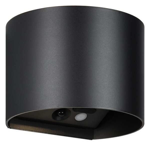 Lampa zewnętrzna ścienna LED z czujnikiem ruchu na USB (wysokość 10 cm) Genie – Reality