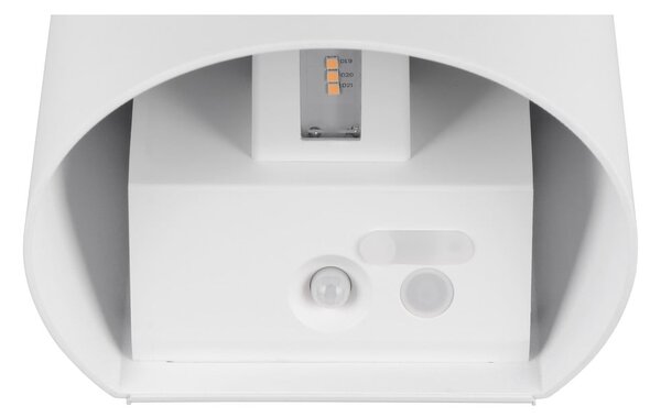 Lampa zewnętrzna ścienna LED z czujnikiem ruchu na USB (wysokość 10 cm) Genie – Reality
