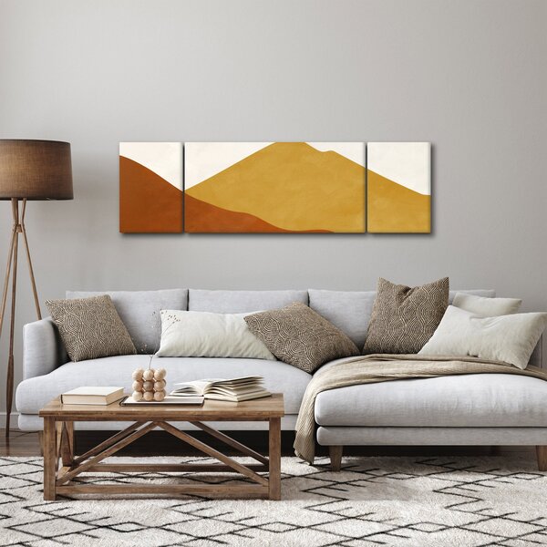 Obraz - Góry akwarelowe N⁰1 (170x50 cm)