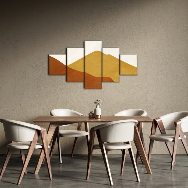 Obraz - Góry akwarelowe N⁰1 (125x70 cm)