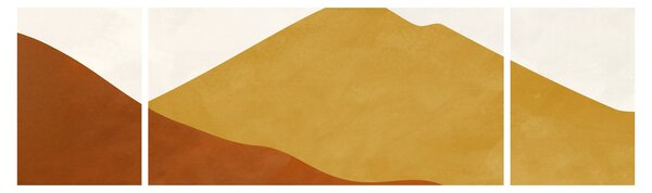 Obraz - Góry akwarelowe N⁰1 (170x50 cm)