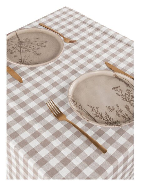 Bawełniany obrus 150x150 cm Gingham – Tiseco Home Studio