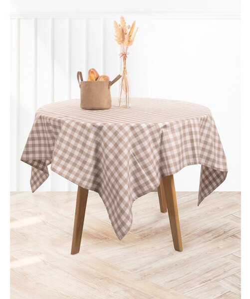 Bawełniany obrus 150x150 cm Gingham – Tiseco Home Studio