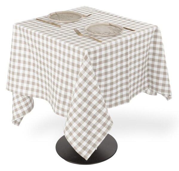 Bawełniany obrus 150x150 cm Gingham – Tiseco Home Studio