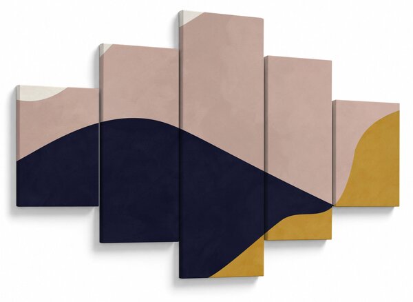 Obraz - Akwarelowe góry N⁰2 (125x70 cm)