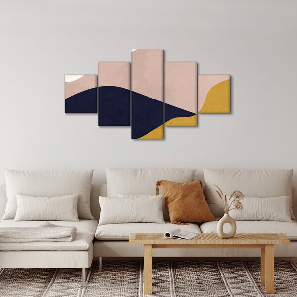 Obraz - Akwarelowe góry N⁰2 (125x70 cm)