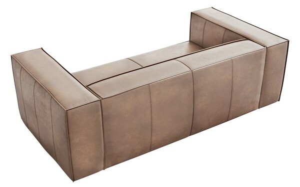 Jasnobrązowa skórzana sofa 212 cm Madame – Windsor & Co Sofas