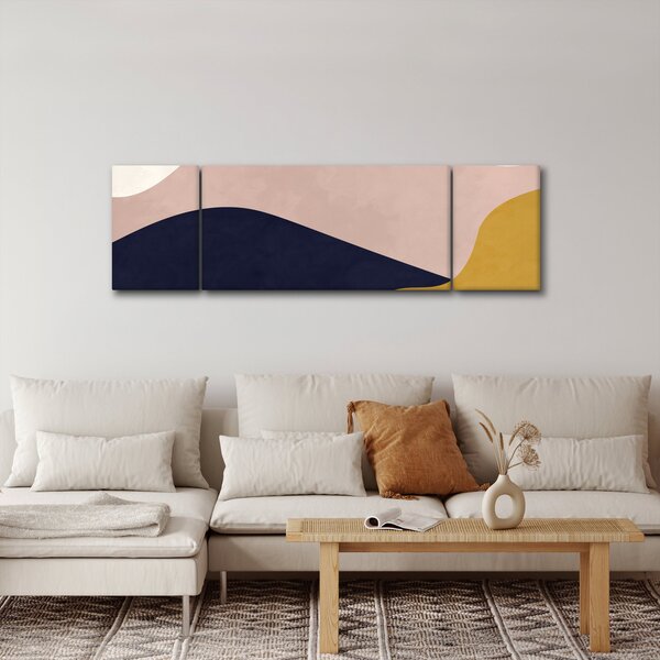 Obraz - Akwarelowe góry N⁰2 (170x50 cm)