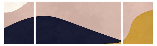 Obraz - Akwarelowe góry N⁰2 (170x50 cm)