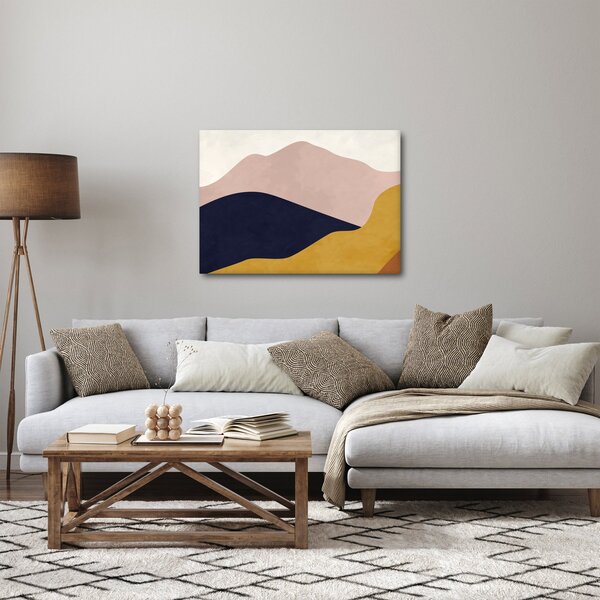 Obraz - Akwarelowe góry N⁰2 (70x50 cm)