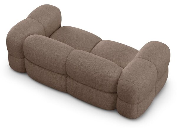 Brązowa sofa 210 cm Loretto – Cosmopolitan Design