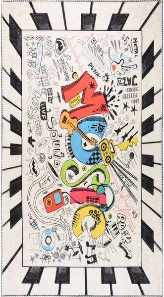 Dywan dziecięcy odpowiedni do prania 160x230 cm Musical – Vitaus