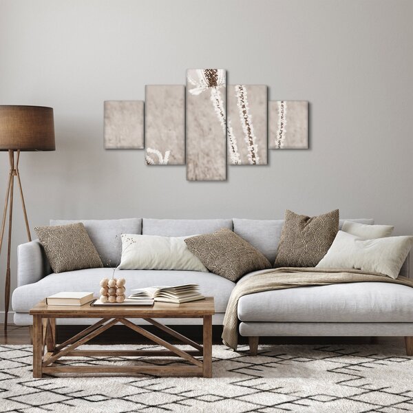 Obraz - Oset w zimie (125x70 cm)