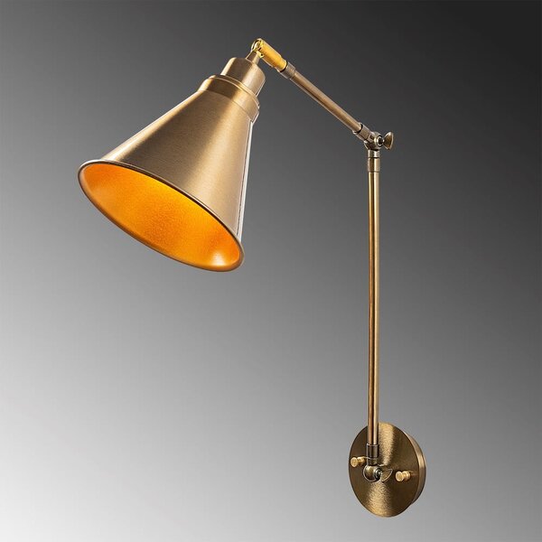 Kinkiet w kolorze złota ø 20 cm Chicago – Opviq lights