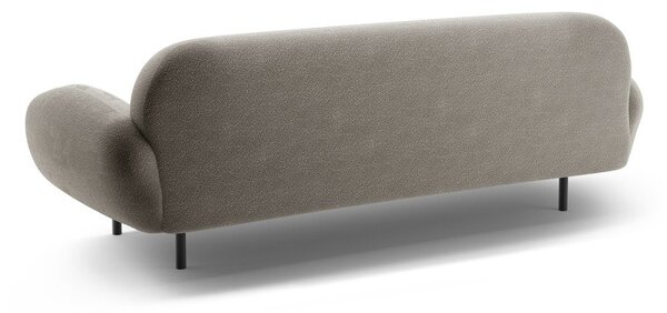 Szara sofa z materiału bouclé 208 cm Poppy – Micadoni