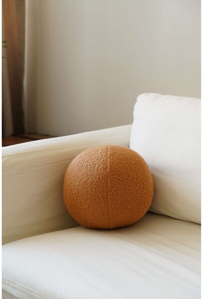 Poduszka dekoracyjna z materiału bouclé ø 20 cm Top – Mioli Decor