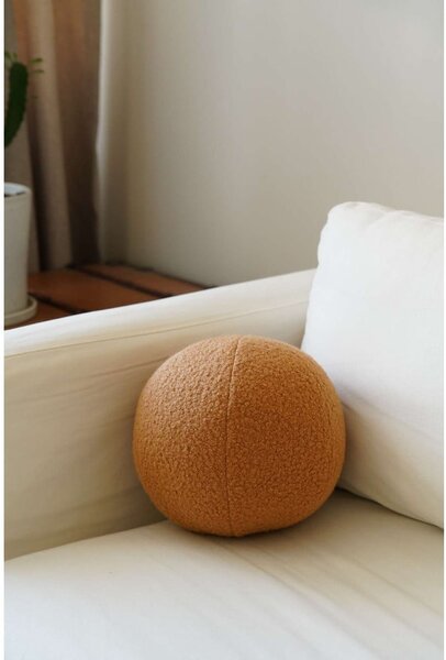 Poduszka dekoracyjna z materiału bouclé ø 20 cm Top – Mioli Decor