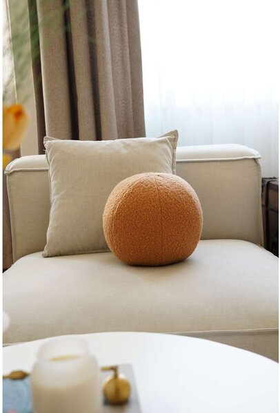 Poduszka dekoracyjna z materiału bouclé ø 20 cm Top – Mioli Decor