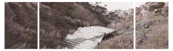 Obraz - Podróż do Szmaragdowego Morza (170x50 cm)