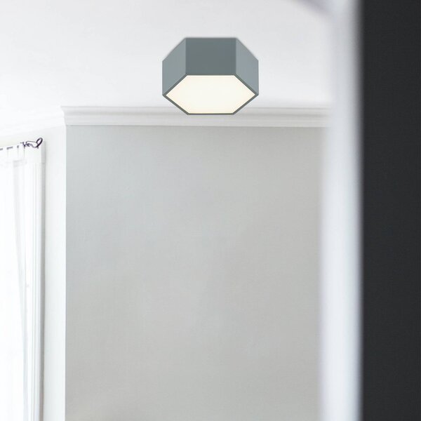 Lampa sufitowa LED Libre Argon, zielony, salon / jadalnia, metal