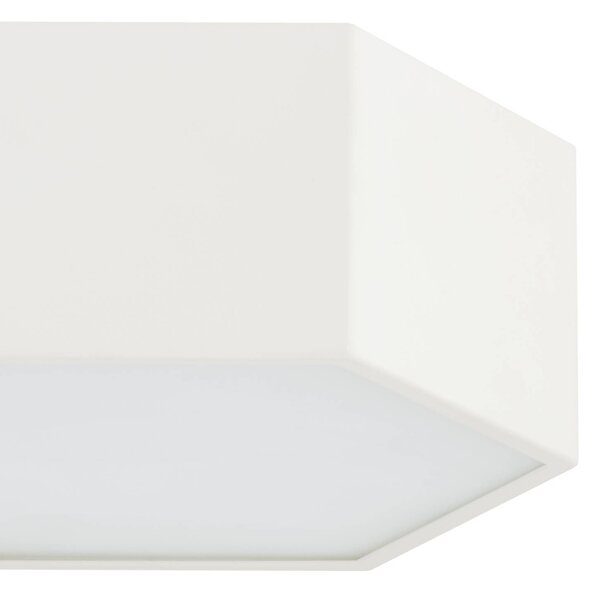 Lampa sufitowa LED Libre Argon, biały / opal, salon / jadalnia, metal