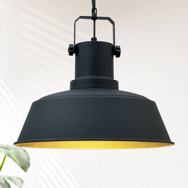 Lampa wisząca Orema ROYALTECH, możliwość ściemniania, czarny, salon / jadalnia, metal, vintage