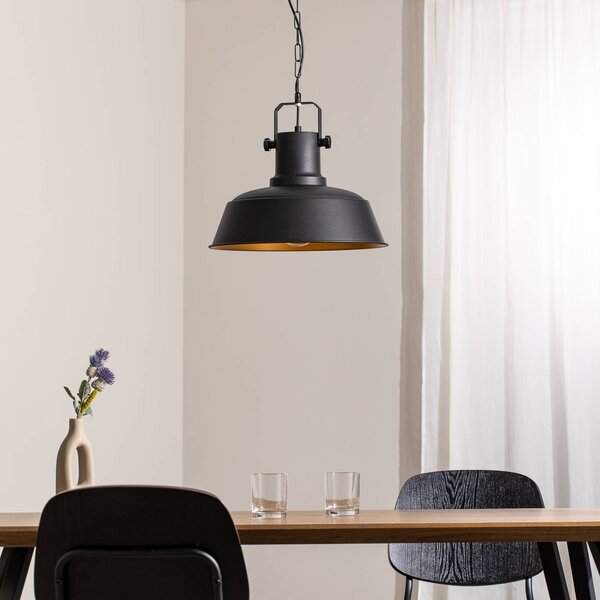 Lampa wisząca Orema ROYALTECH, możliwość ściemniania, czarny, salon / jadalnia, metal, vintage