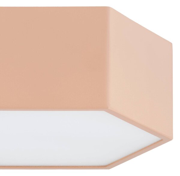 Lampa sufitowa LED Libre Argon, brązowy / rdzawy, salon / jadalnia, metal