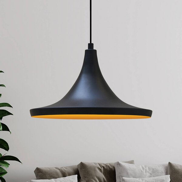 Lampa wisząca Genisy ROYALTECH, możliwość ściemniania, czarny, salon / jadalnia, metal, skandynawski